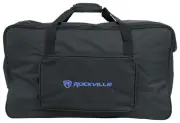 Rockville TB12 v2 Padded Speaker Bag Carry Case For 12" DJ PA Speakers+Stand