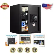 2.3 Cuft Fireproof Safe Box with Digital Keypad for Home & Office Security