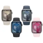 【APPLE】 WATCH S9/41MM/GPS 鋁金屬錶殼，運動型錶帶(D00160)【現貨供應】