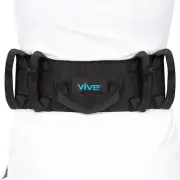Vive Gait Belt (300Lbs) Transfer Belt with Handles - Medical Nursing Safety Pati