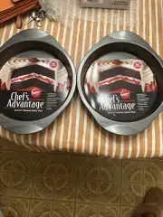 Wilton Chef’s Advantage 9x11-1/2 Round Cake Pans - Two