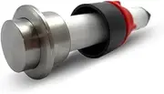 [FRANKE] et Rotondo 133.0391.835 Stainless Steel with Integrated Clicker/Pezzo from Ricambio/Valve Knob