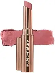 Nude By Nature Creamy Matte Lipstick, 07 Red Blossom