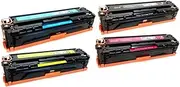 TopBanana's - 131A CF210A-CF213A (Pack of 4 - Black, Cyan, Yellow, Magenta) Replacement Toner Cartridge for HP Printers Pro 200 M251N, M251NW, MFPM251, MFPM276NW
