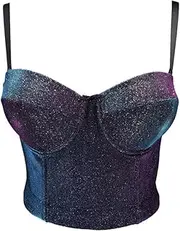 Wear Outfit Bra Women Corset Bustiers Short Bodice Strap Crop Tops Party Sexy Winking Underwear Corselet