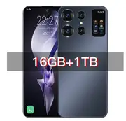 2024 new s24 Ultra smartphone 5g original 7.0 inch mobile phones 16GB+1TB global smartphone android13 free shiping cell phones Black 16G 1TB
