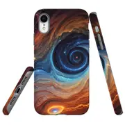 For iPhone XR Tough Protective Cover, Eye Of The Galaxy