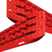 X-Bull Recovery Tracks Long Board 10T Mats Ramps 22046LBS/10000KG Stand for 4x4 4wd Car SUV Truck UTE Boards Offroad Automotive Accessories Tires and Wheels in Sand Mud Snow Gen3 2PCS (1Pair, Red)