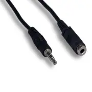 KNTK 6' 3.5mm 1/8" AUX Extension Cable Audio Stereo for PC Auto Sound System CD