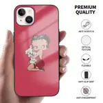 BETTY BOOP 時尚奢華新款手機殼保護套適用於 IPHONE 13 14 15 PRO MAX PLUS