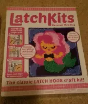 Kahootz Latch Kits Mermaid Mini Rug Craft Kit - includes tool