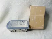 Temp-tations Mini 12 Ounce Loaf Pan With Lid In (Original Box) Blue