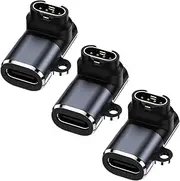 T Tersely Watch Charger Adapter for Garmin, 3Pack Type-C USB Cable Charging for Enduro3,Fenix 8/E/7/7S/7X/6/6S/6X/5/5S/5X,Forerunner 255/255S,Vivoactive 5/4/4s/3,Venu 3/3S/2/2s,Instinct 2X,Epix Gen 2