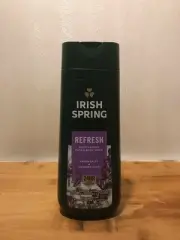 New! Irish Spring Refresh Face & Body Wash, Epsom Salts & Lavender Scent
