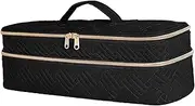 Eigell Travel Case Storage Bag Shockproof, Protection, Large Capacity, Polyester, Portable Storage Box Carrying Case for A Step Hair Blower Straightener