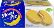 Mini Moon Pies Banana 12 Count Box – Classic Snack Cake