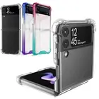 For Samsung Galaxy Z Flip6/Flip5/Flip4/Flip3 Slim Shockproof Clear Back Case