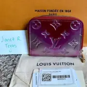 Louis Vuitton Metallic Vernis Degrade Zippy Wallet
