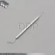 10 Dental Williams Explorer CP 11/23 Color Coded Probe Double Ended