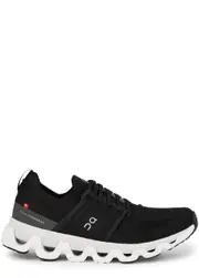 ON Cloudswift 3 Panelled Mesh Sneakers - Black - 6 6