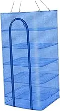 Lljsszr Folding Drying Fishing Net Fishing Mesh Rack Supplies 5 Layers Drying Cage Hanging Dryer Bag for Clothes Dehydrator, Style B