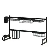 Kitchen Dish Drying Rack Organizer Cutlery Drain Rack