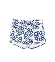 [Fabula] Fábula Floral denim shorts Y 10 blue