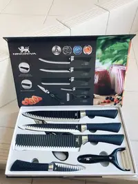 在飛比找Yahoo!奇摩拍賣優惠-義大利NINORIVA 廚房刀具6件組