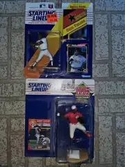 1995 Starting Lineup Barry Larkin & Cecil Fielder. NIB