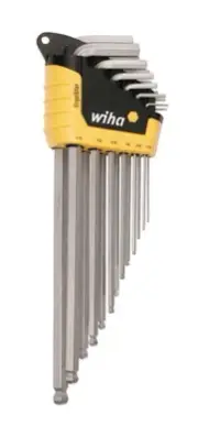 66988 13 Piece ErgoStar Ball End Hex L-Key Set Inch