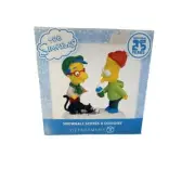 DEPARTMENT 56 THE SIMPSONS SNOWBALL SCORES A SQUISHEE. NEW IN BOX. MINT!