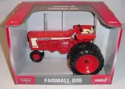 1/16 Diecast Farmall 806 Narrow Front Tractor W/Duals by ERTL NIB!