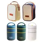 Thermal-Insulated Bento Lunch Container Lunch Bag Lunch Box Containers for Kid