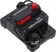 ETHZZLE Handle Ignition Circuit Breaker Motor Boat Surge Breaks Black