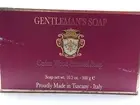 New MENS SOAP CEDAR WOOD SCENTED SOAP FOR MAN MADE IN ITALY SEAL Has A Tear