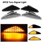 2Pcs Dynamic LED Side Turn Signal Light Lamp For BMW E70 X5 F25 X3 E71 X6 E71