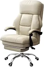 Executive Desk Chair Ergonomic Reclining Office Chair Adjustable Gaming Chair for Home and Boss Use with Long Sitting Comfort Office Chair