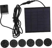 CIYODO Solar Power Submersible Water Pump 7v 1w Solar Fountain Pump for Aquarium Garden