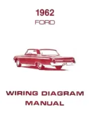 FORD 1962 Galaxie, Ranch Wagon & Country Squire Wiring Diagram Manual