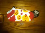 NWT 3 PR GIRLS LOW CUT SOCKS SMILEY FACES SOCK SIZE 6 - 8 BOLD COLORS