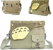 [Forgemith] Anime Messenger Bag Women Kawaii Crossbody Bag Casual Shoulder Bag School Canvas Bag