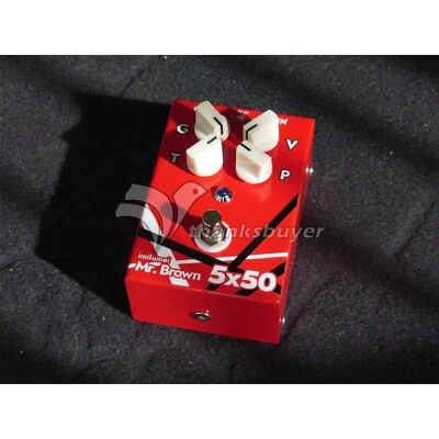 Mr.Brown 5X50 High Gain 5150 EVH Distortion Electric Guitar Effects Pedal tp1