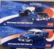 1955 Pontiac Police Car 1:18 SunStar 5046