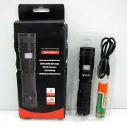 NEW RVOF X1 Super Bright Flashlight Rechargeable 950 Lumens Cree LED Aluminum +