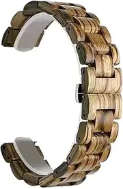 [GBAGVSYK] Wooden Watch Band 20mm 22mm Universal Watch Band For Men And Women Suitable For Quartz Or Smart Watch Replacement Band Watch Accessories