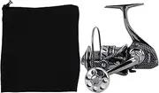 RA4000 Metal Sea Fishing Reel 13+1BB Gear Ratio Portable Fishing Wheel for Outdoor Anglers