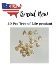 20pcs Lot Tree of Life KC Gold Plated Pendant Charm For Jewelry Making Findings