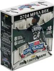 2024 Panini Crusade Baseball EXCLUSIVE HUGE Factory Sealed MEGA Box-AUTOGRAPH!