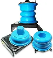 SSF-170-40-2 Rear Suspension Enhancement System | Bump Stop Fit for Ford F-53 2008-2021, Set of 2 | 3000 (lb) Capacity at 50% Compression | Rear Suspension Helper Springs | Leaf Spring Suspension
