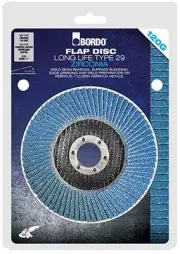 Bordo Flap Disc Zirconia (Clam Shell)